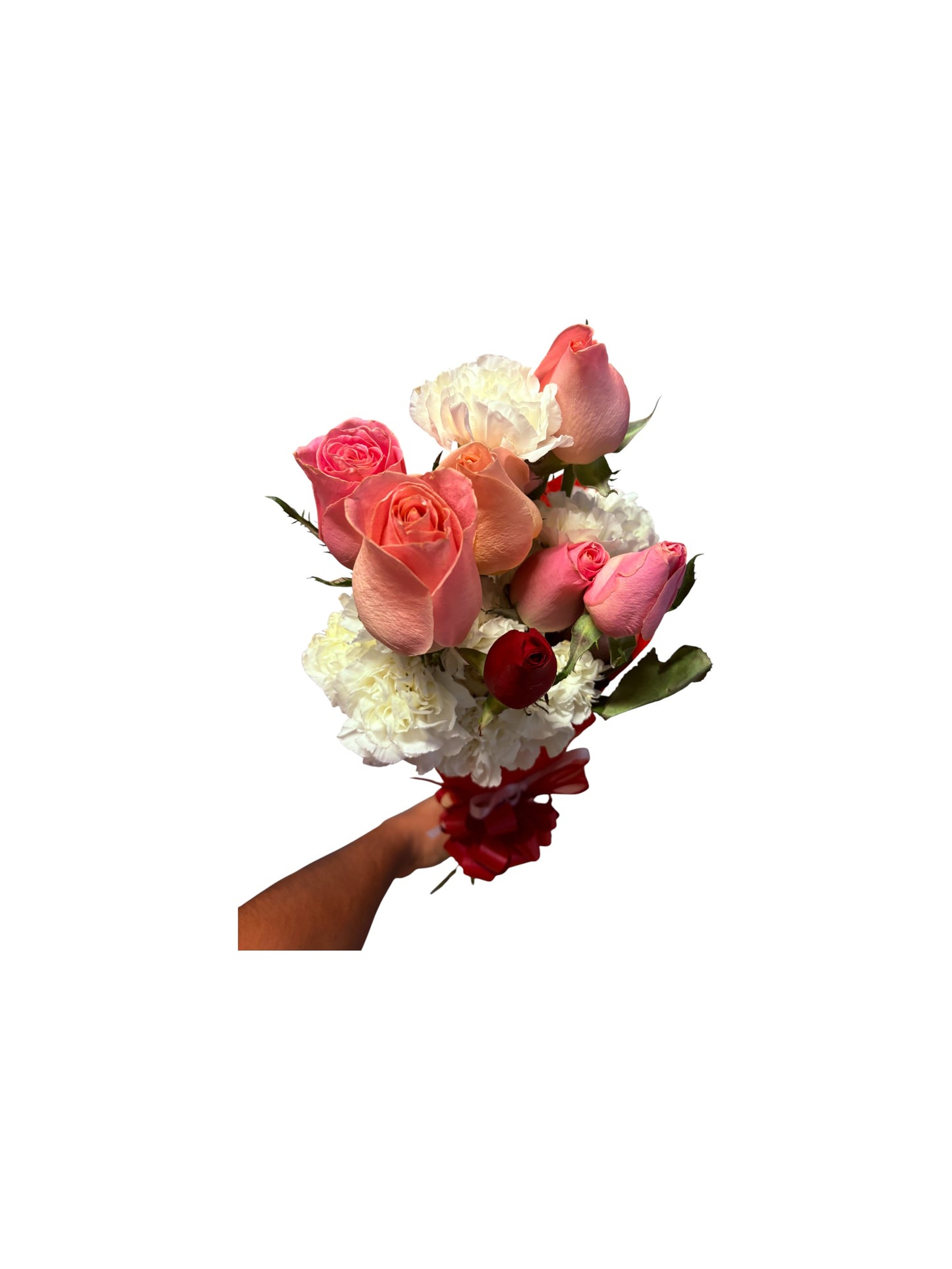 Valentine’s Blush Rose Bouquet