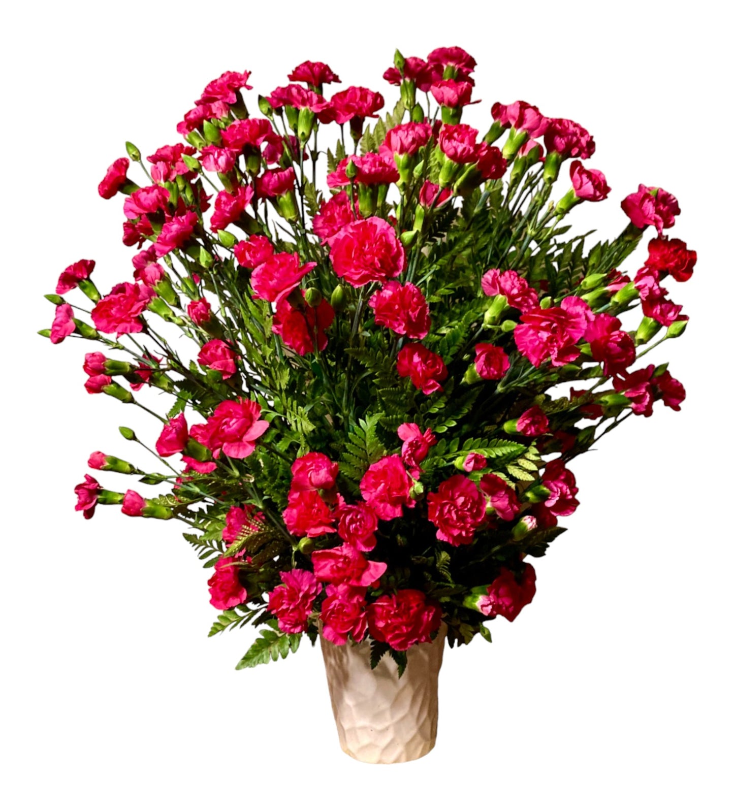 SJC19 - Pink Carnation Flower Arrangement