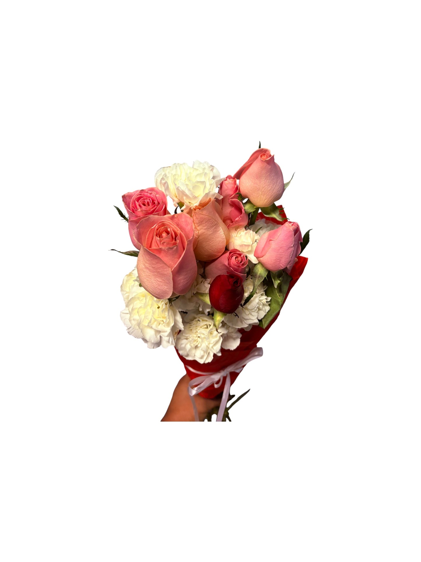 Valentine’s Blush Rose Bouquet