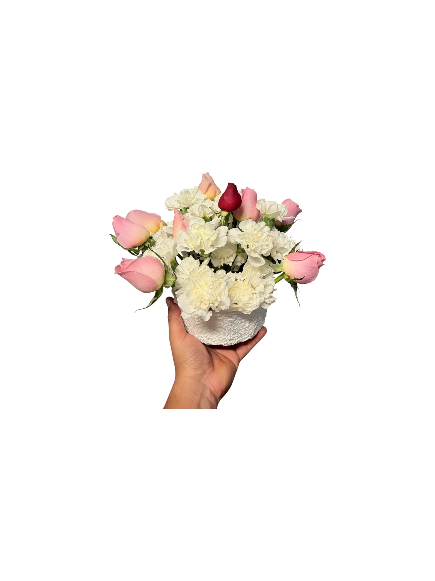 Valentine’s Rose Arrangement – Signature Container Collection